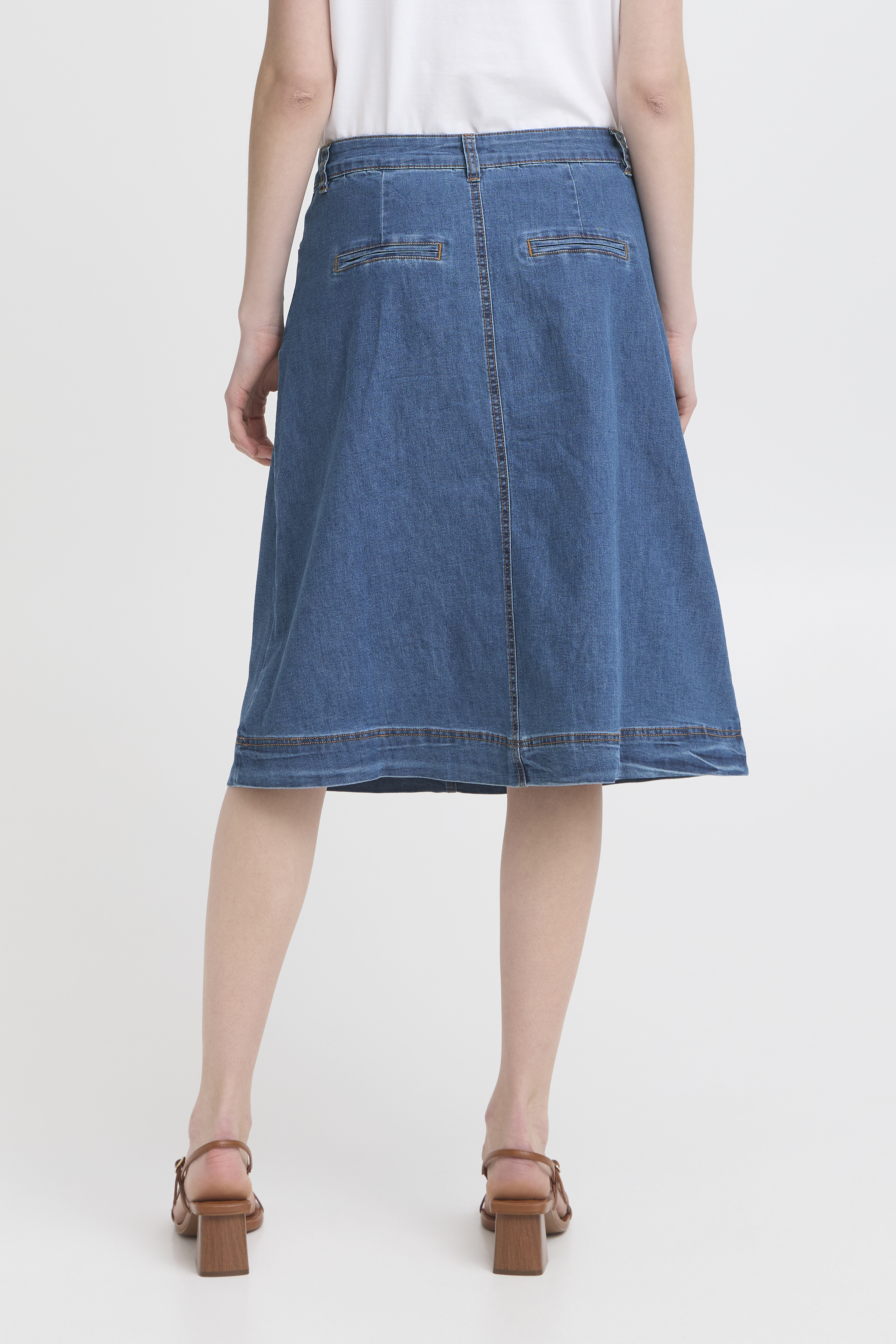 FXCHICAGO DENIM Nederdel - Billede 2