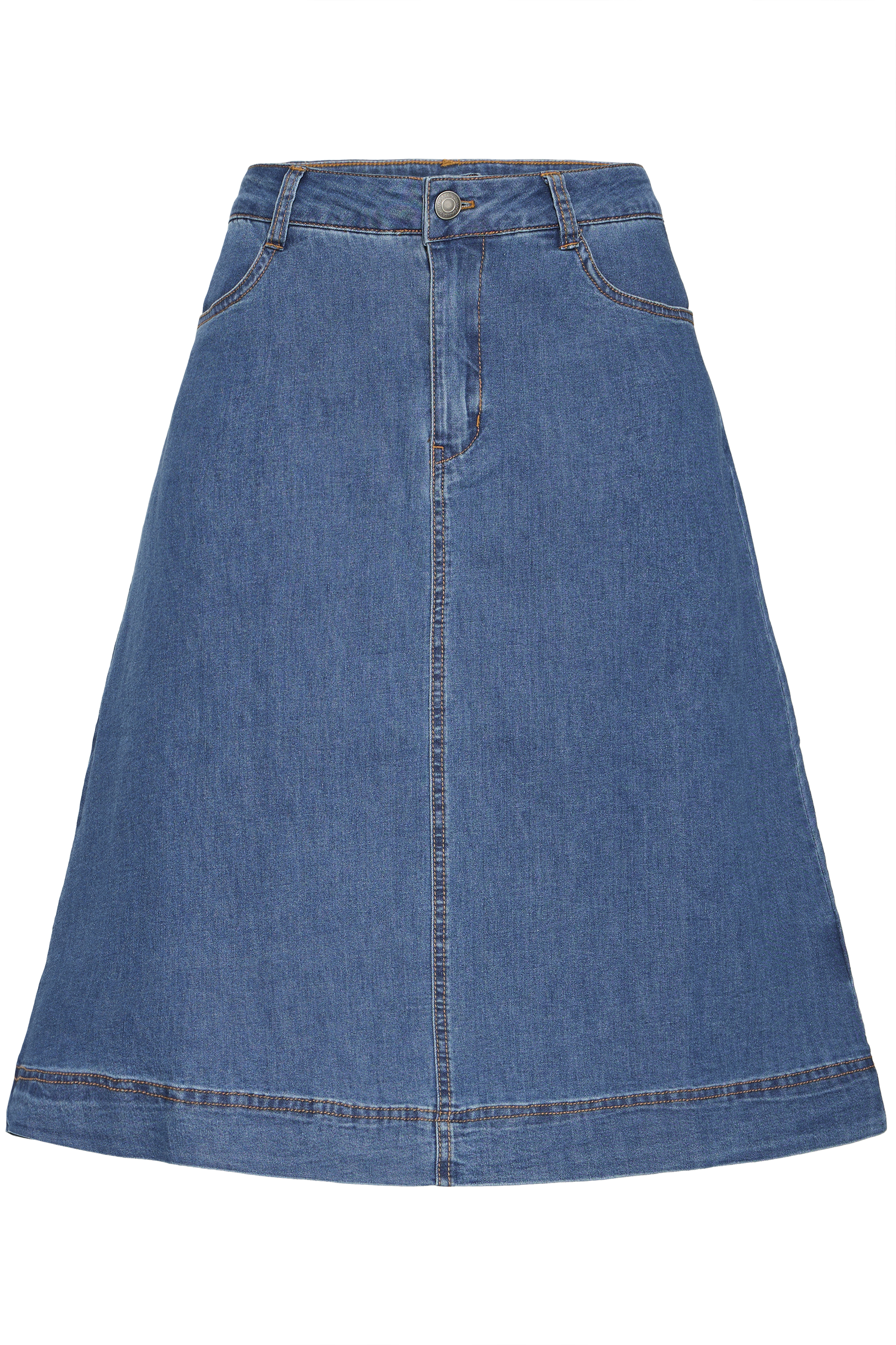 FXCHICAGO DENIM Nederdel - Billede 3