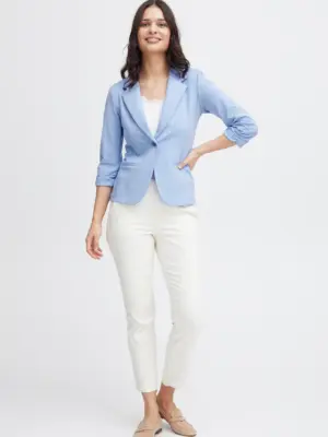 FRZABLAZER 1 LYSBLÅ Blazer