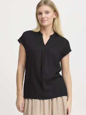 FRJUNA SORT Bluse