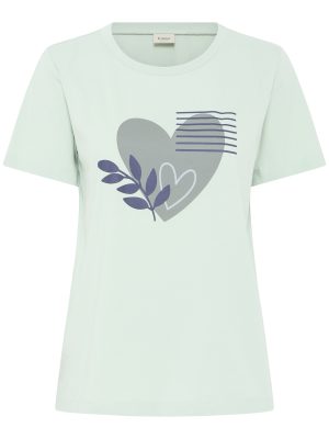 FRANSA FRJENO TEE 4 GRØN T-shirt