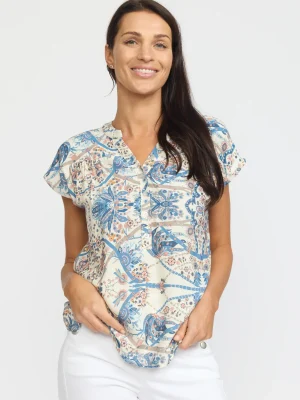 2-BIZ KAFIA BLOMSTER Bluse
