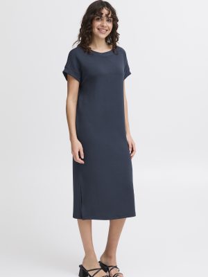 FRANSA FRAURORA DR 4 BLÅ Kjole