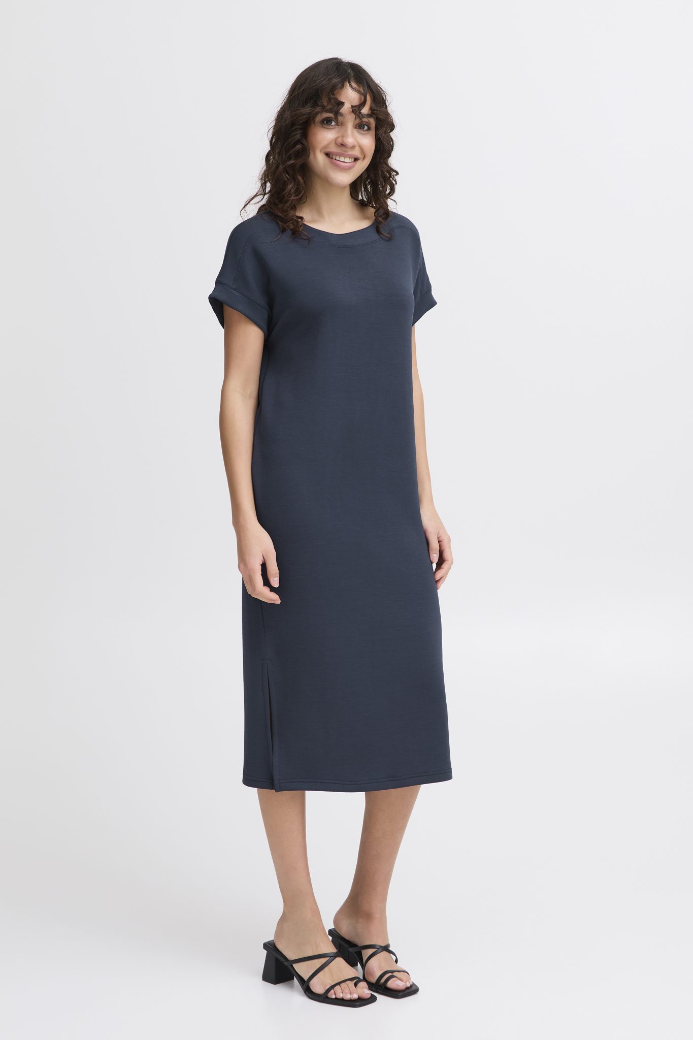 FRANSA FRAURORA DR 4 BLÅ Kjole