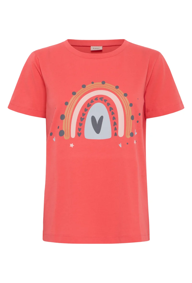 FRANSA FRJENO KORAL TEE 1 T-shirt