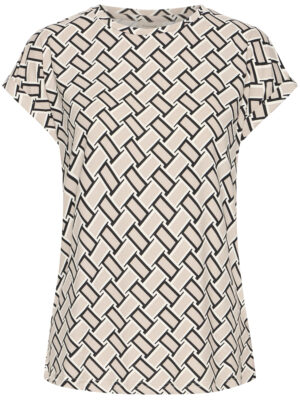 FRANSA FRSEEN TEE 1 SAND/SORT T-shirt