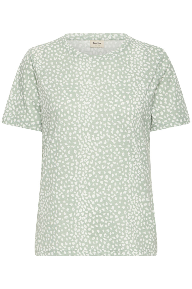 FRANSA FRHAZEL TEE 2 GRØN T-shirt