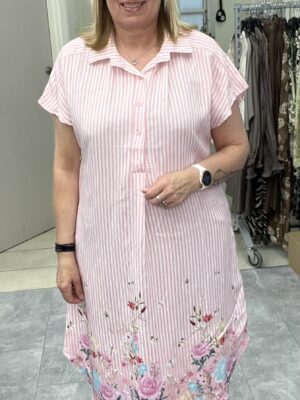 MARTA DU CHATEAU FELISA ROSA/STRIB Kjole
