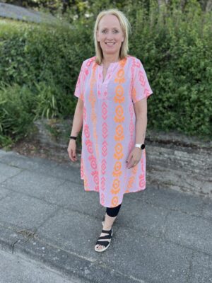 MARTA DU CHATEAU NICOLETTE PINK Kjole