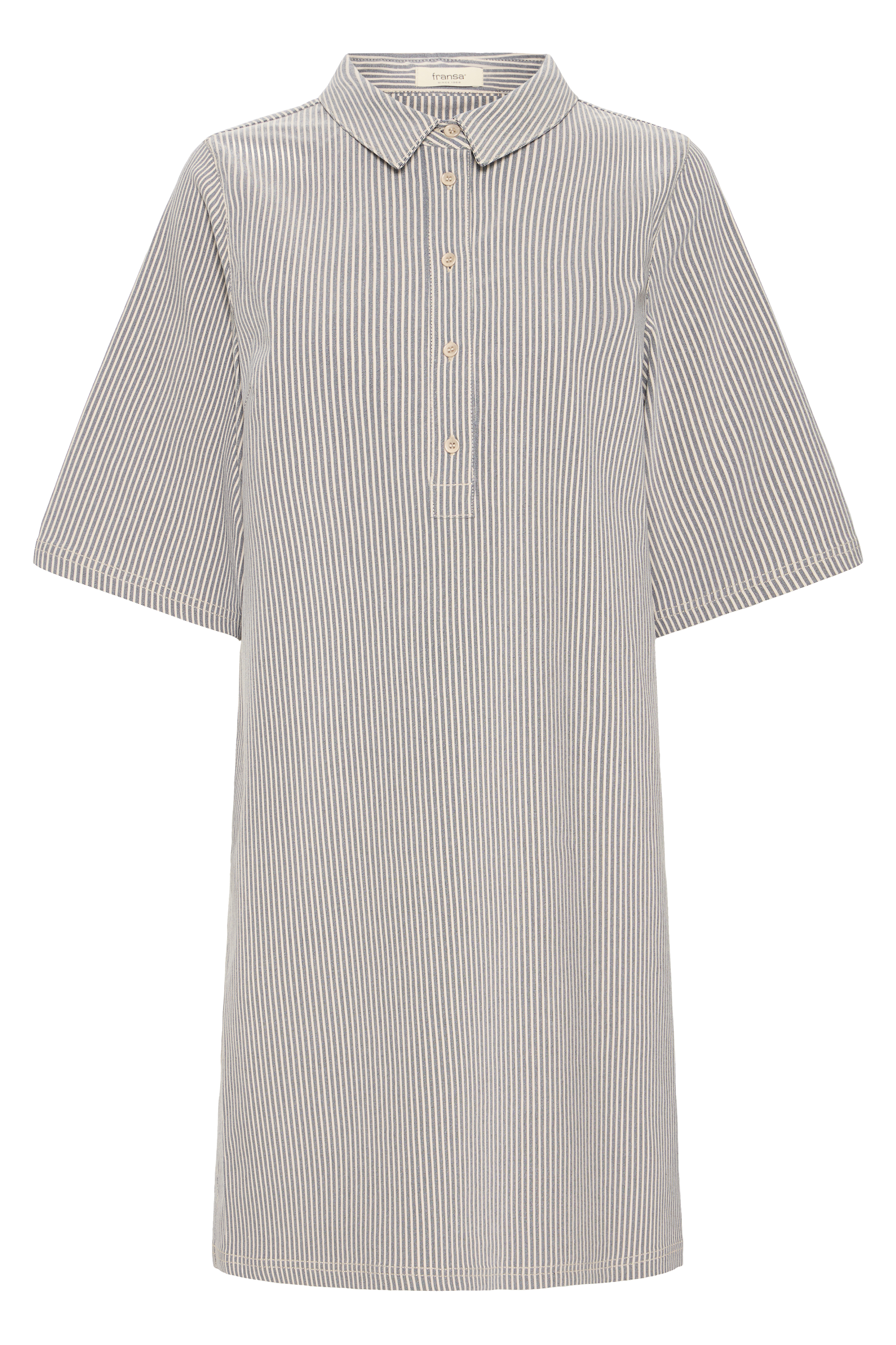 FRANSA FRENA STRIBET Kjole - Billede 2