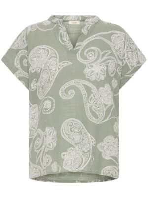 FRANSA FRMARIKA 3 ARMY Bluse