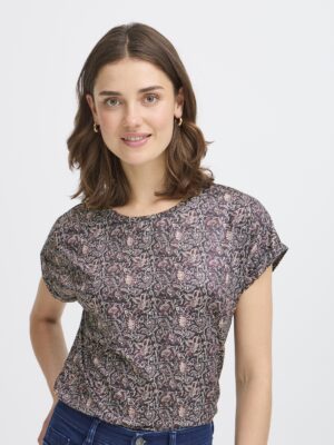 FRSEEN TEE 1 BRUN/LYSBRUN T-shirt