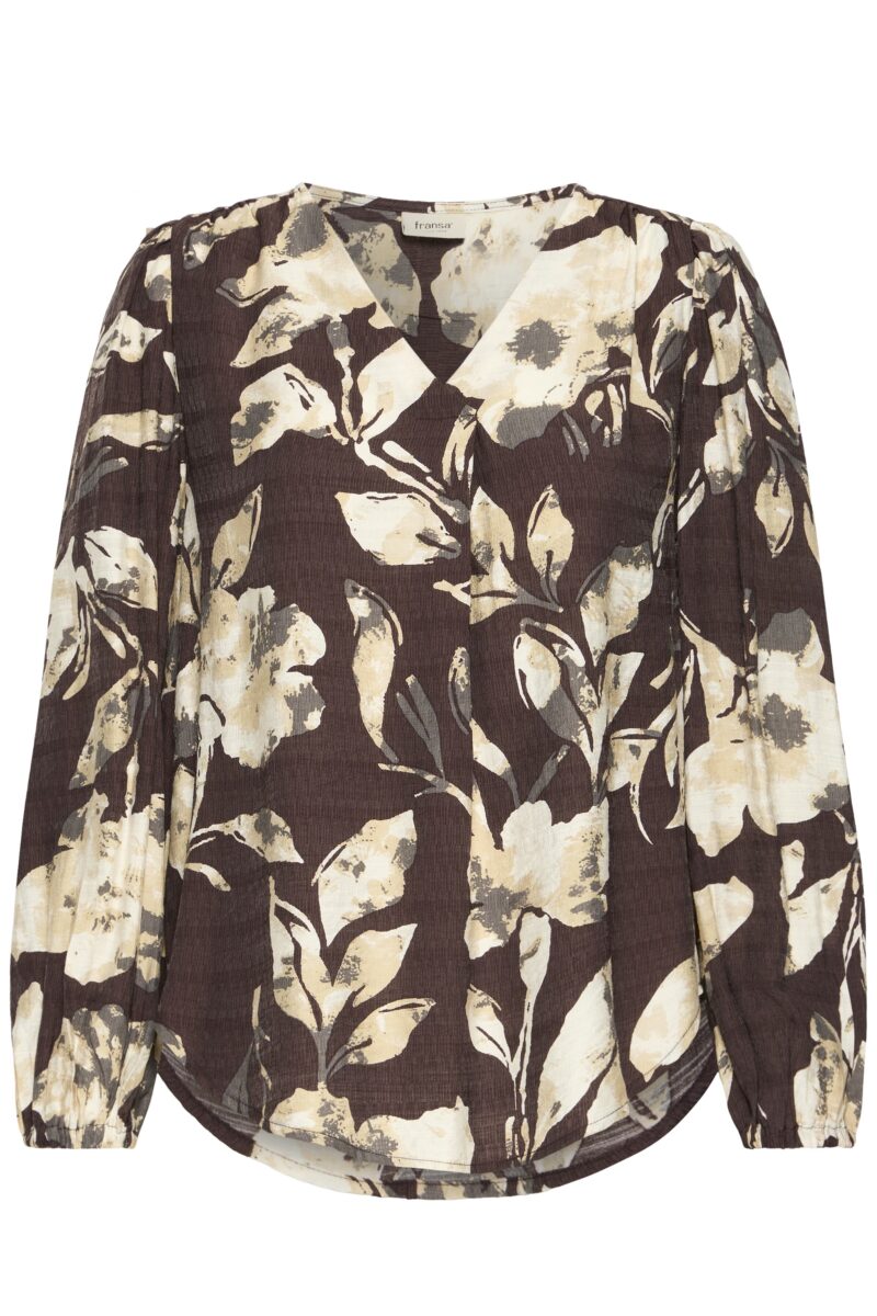 FRANSA FRARIANA 4 FUDGE Bluse - Billede 2