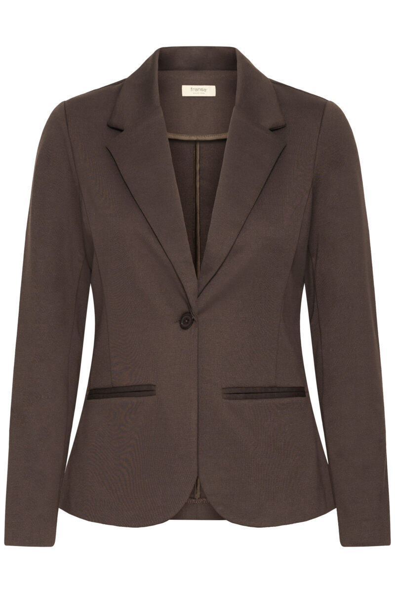 FRZABLAZER CHOCOLATEBRUN Blazer - Billede 2