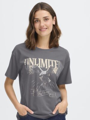 FRHAISLEY TEE 1 GRÅ T-shirt