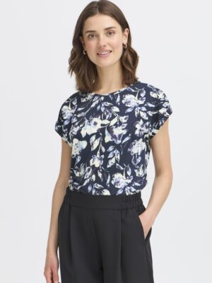 FRSEEN 1 NAVY/DENIMBLÅ T-shirt
