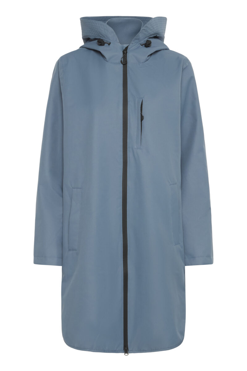 FRSHELLY 3 DENIMBLÅ Jakke