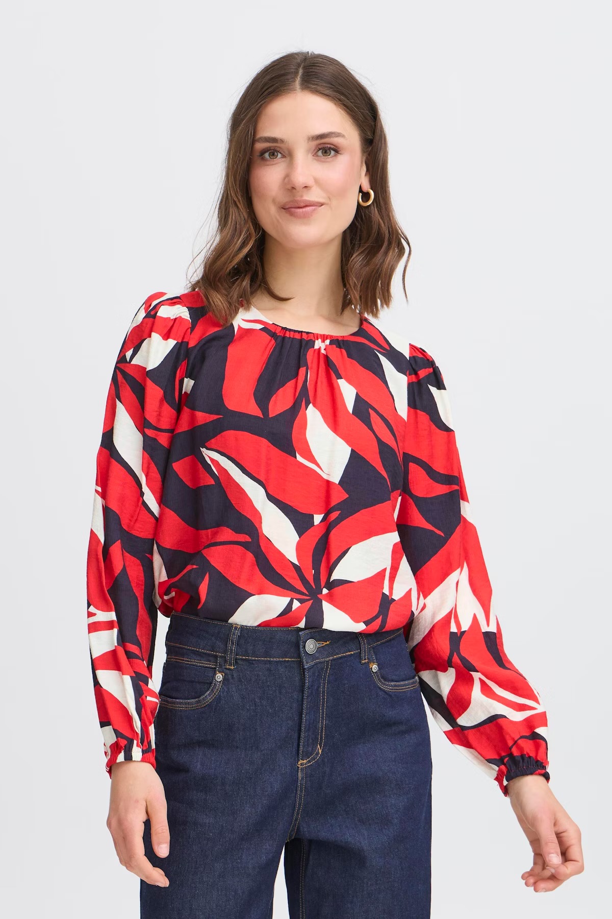 FRARIANA 1O RØD Bluse