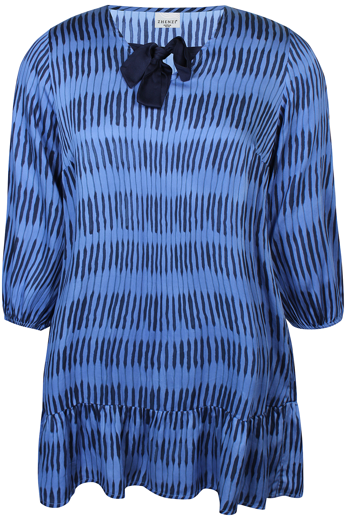 ZHENZI SISY BLÅ Tunika
