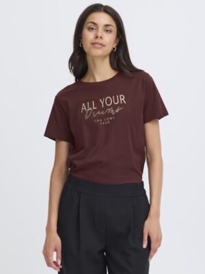 FRZOEY TEE BORDEAUX T-shirt