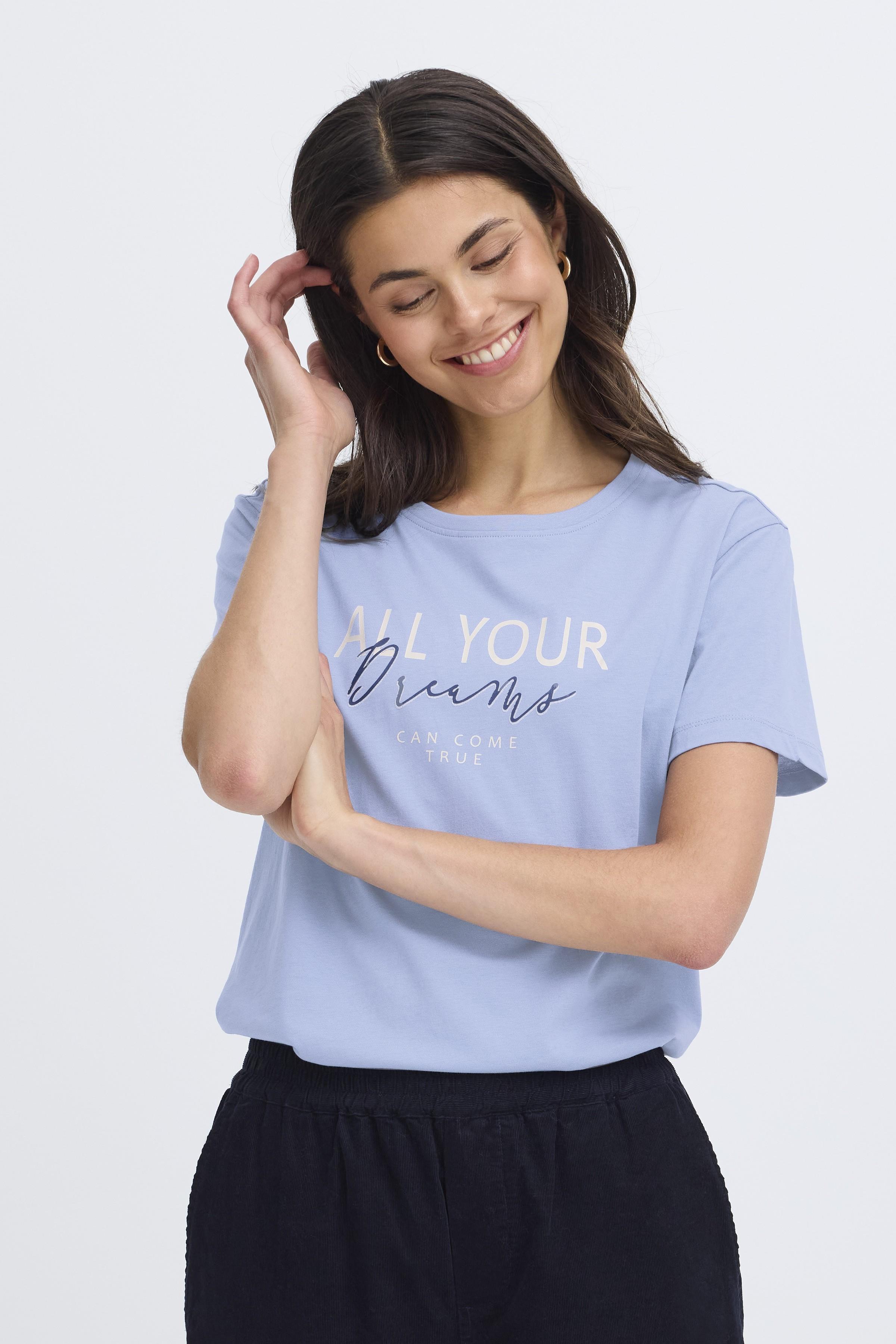 FRZOEY TEE LYS BLÅ T-shirt