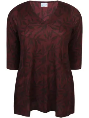ZHENZI SARA1038  BORDEAUX Tunika