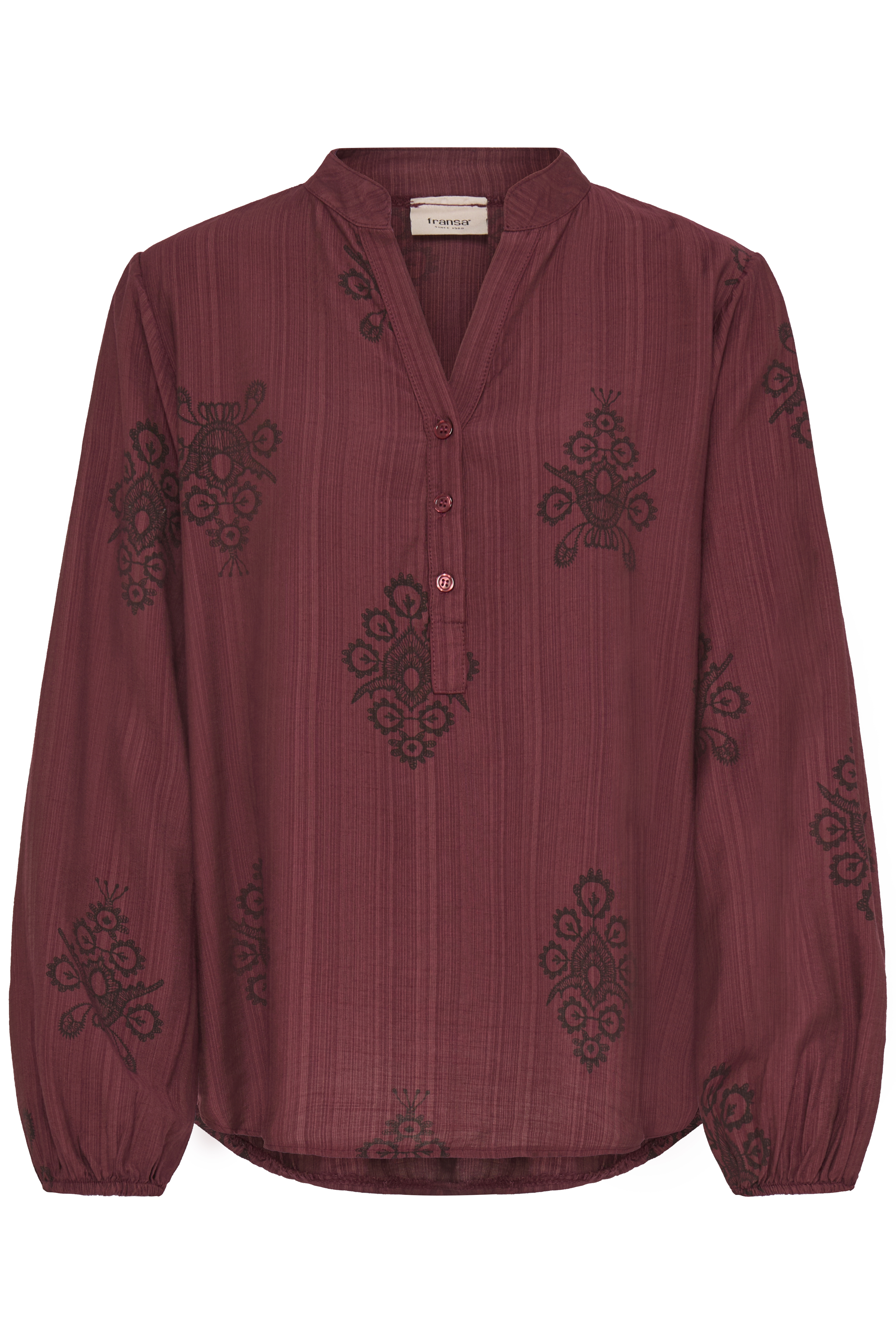 FRDEBORA BLUSE 2 FUDGE Bluse - Billede 2