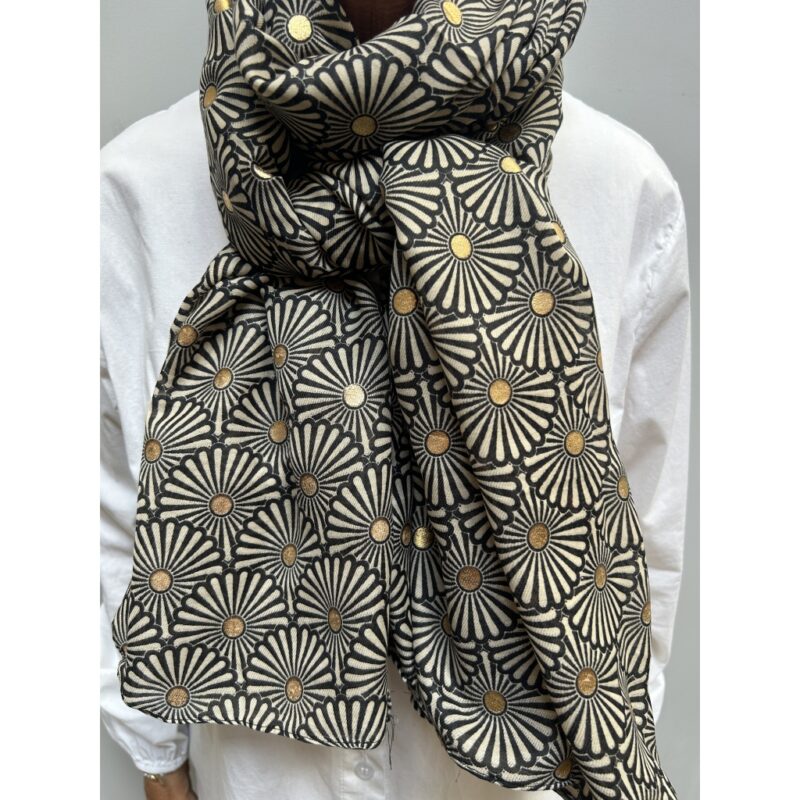 SCARVES C219031 BEIGE Tørklæde