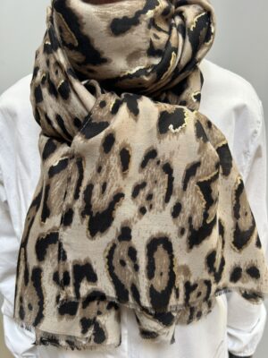 SCARVES C249 BEIGE Tørklæde
