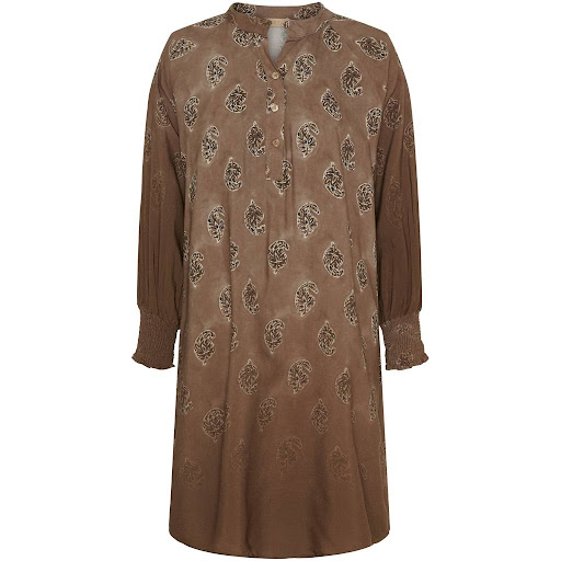 MDCEVA BRUN Kjole