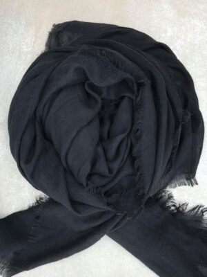 SCARVES 1891 SORT Tørklæde