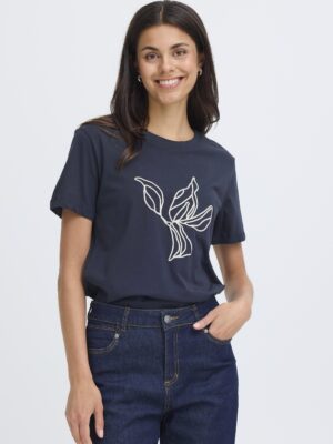 FRARIELLA TEE 1 NAVY T-shirt