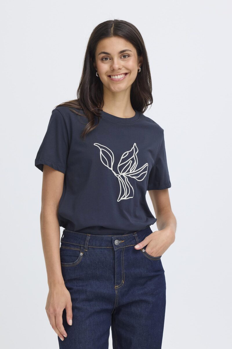 FRARIELLA TEE 1 NAVY T-shirt