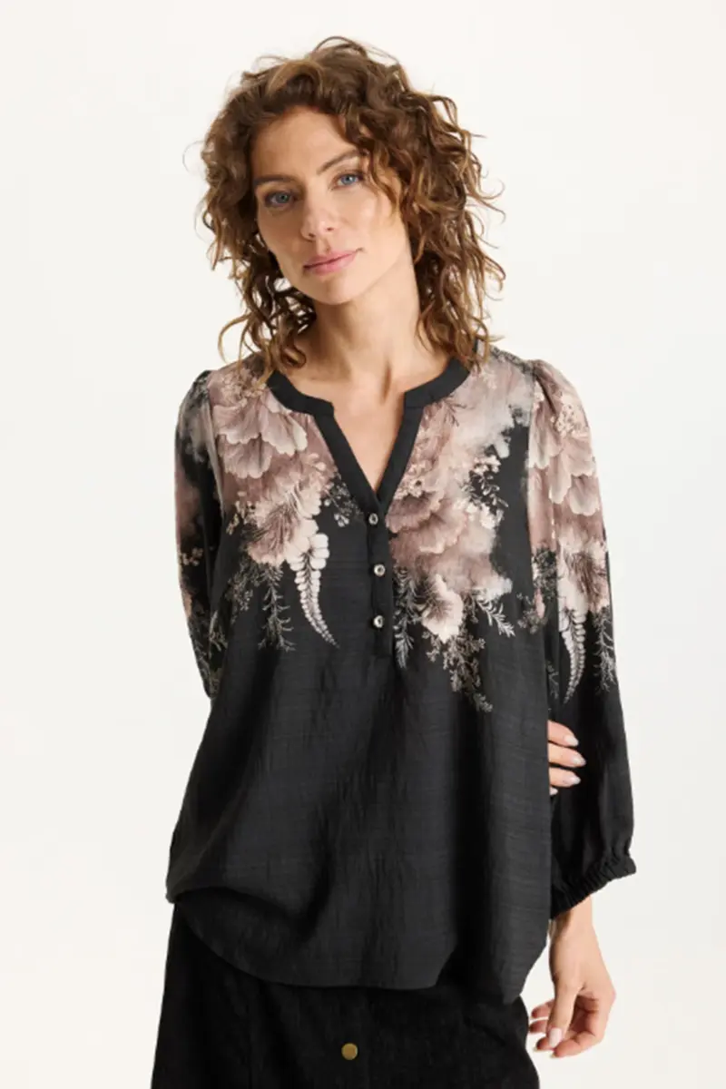 MILLER BLUSE CAFE LATTE Bluse