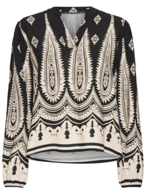 FREDENE 2 SORT Bluse