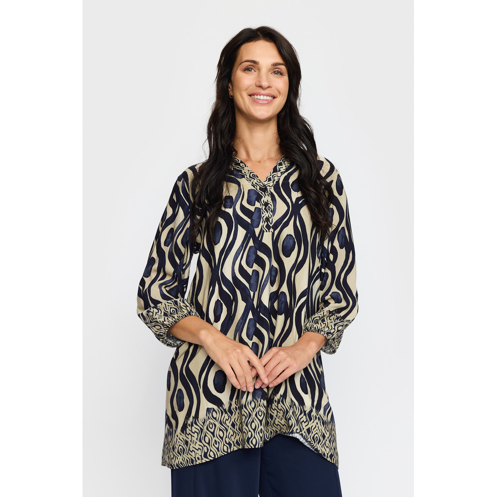 2-BIZ ESME BLÅ Tunika