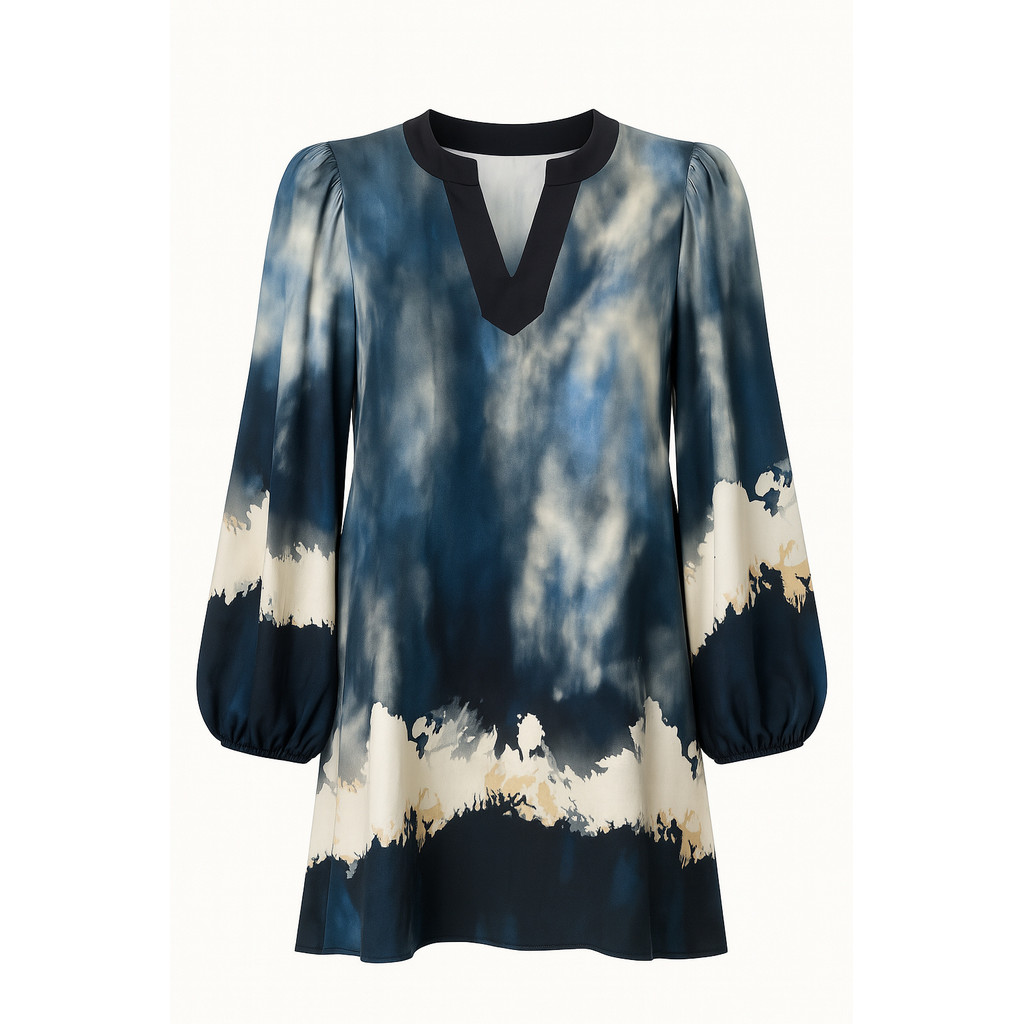 2-BIZ NIM BLÅ Tunika - Billede 2