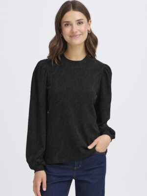 FRANSA FRAVALON 1 SORT Bluse