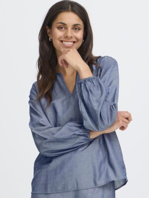 FRYUKKA 1 DENIM Bluse