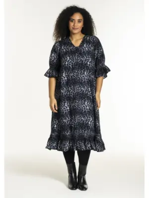 STUDIO SGENA NAVY Kjole