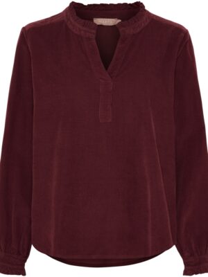MARTA DU CHATEAU MORGANA VINRØD BLUSE