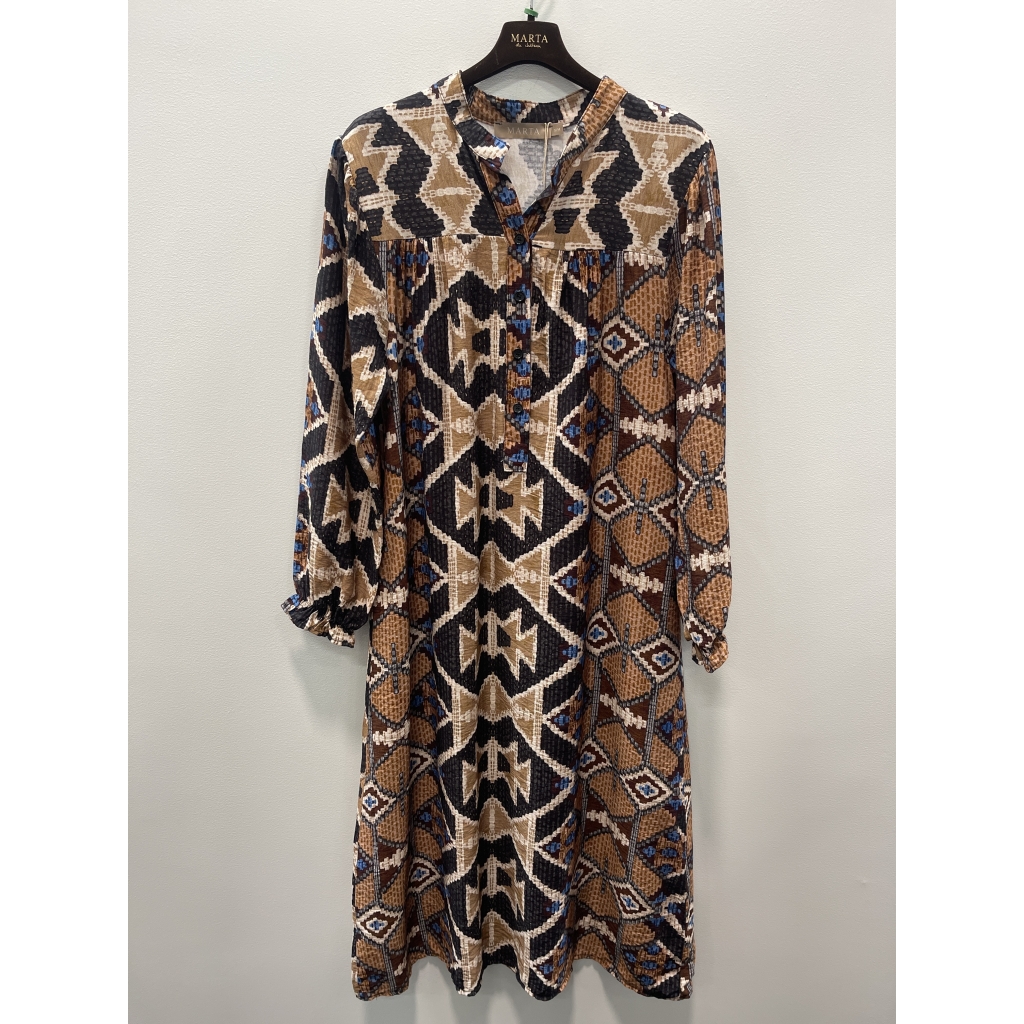 MARTA DU CHATEAU ARIES BRUN KJOLE - Billede 2