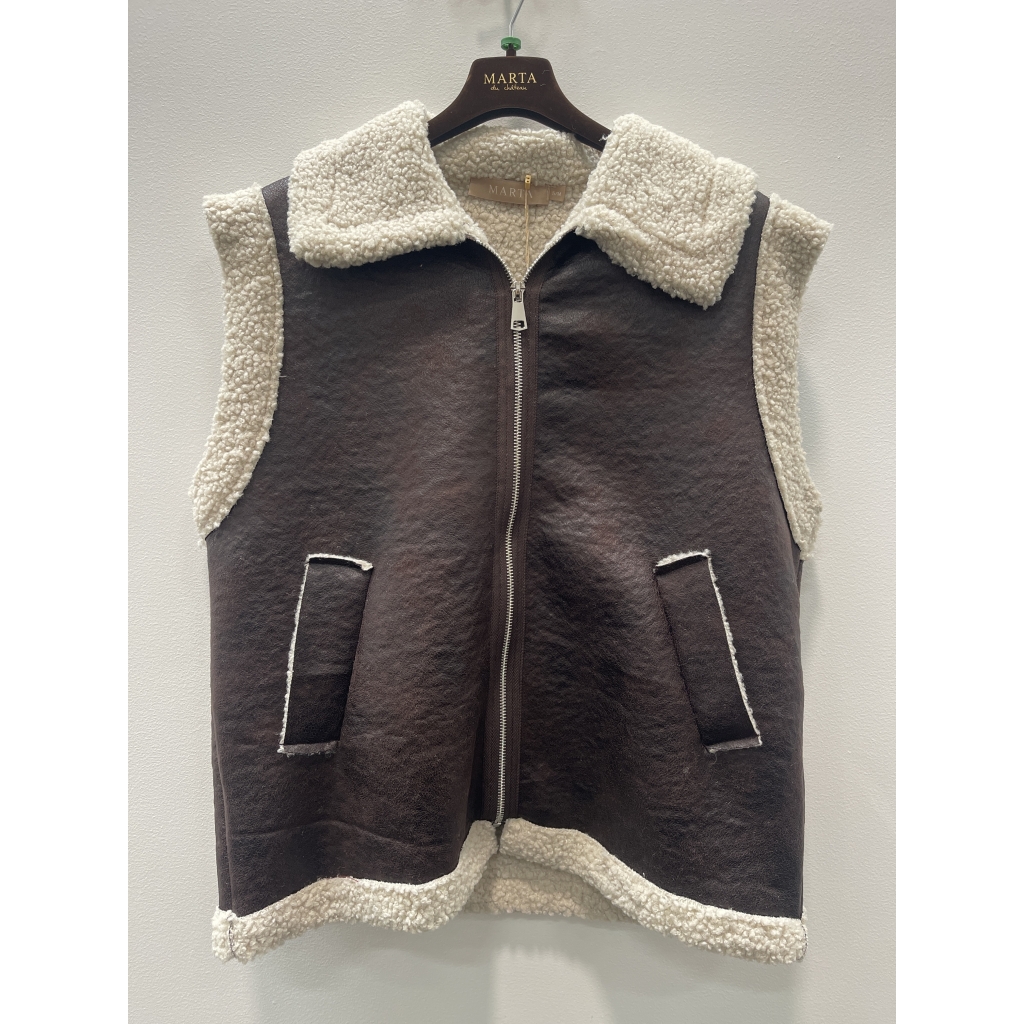 MARTA DU CHATEAU VALLEY VEST BRUN - Billede 2