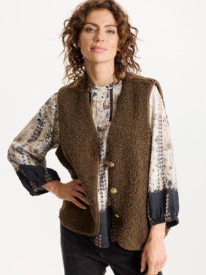 WINNI VEST BRUN Vest