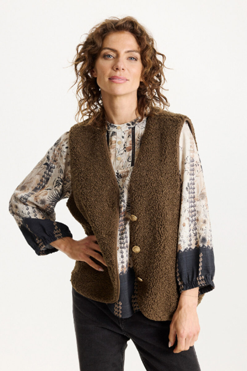 WINNI VEST BRUN Vest
