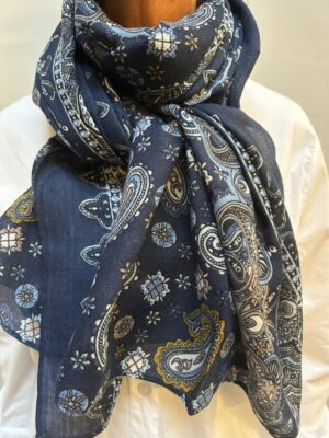 THREE M 45051 BLÅ Tørklæde