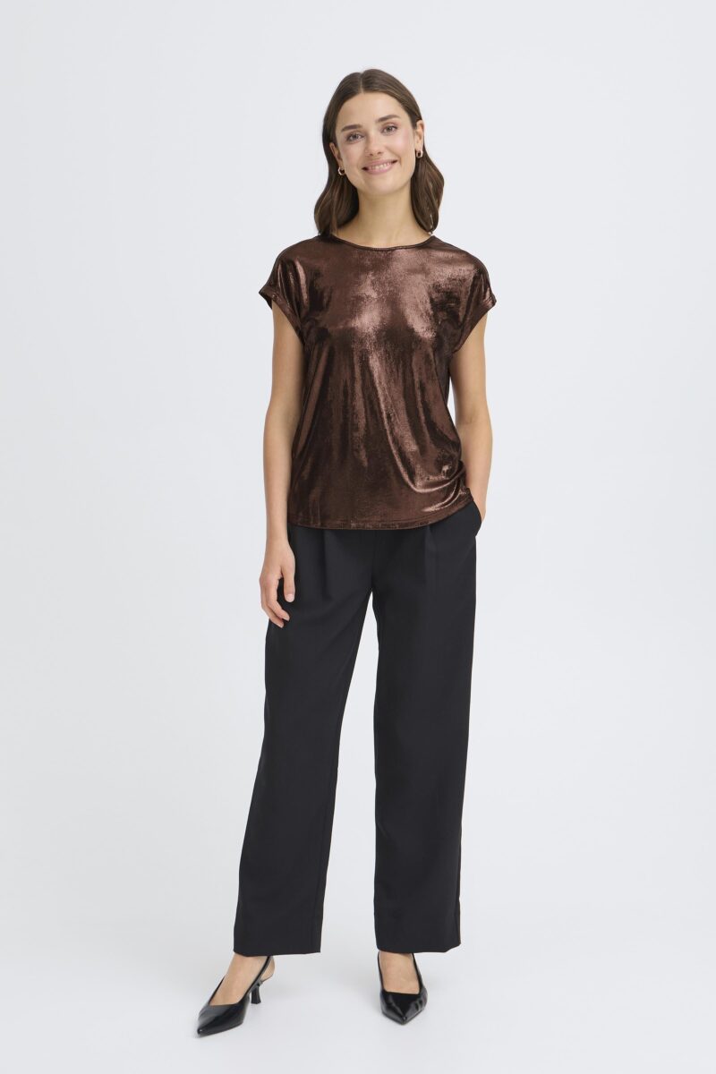 FRANSA FRANNY TEE 1 KOBBER TOP