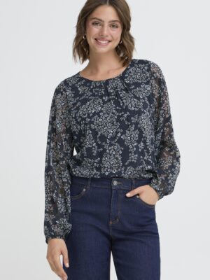 FRANSA FRCHAY 1 NAVY Bluse