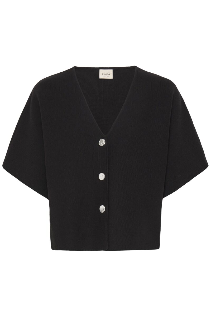 FRANSA FRITA 5 SORT Cardigan - Billede 2