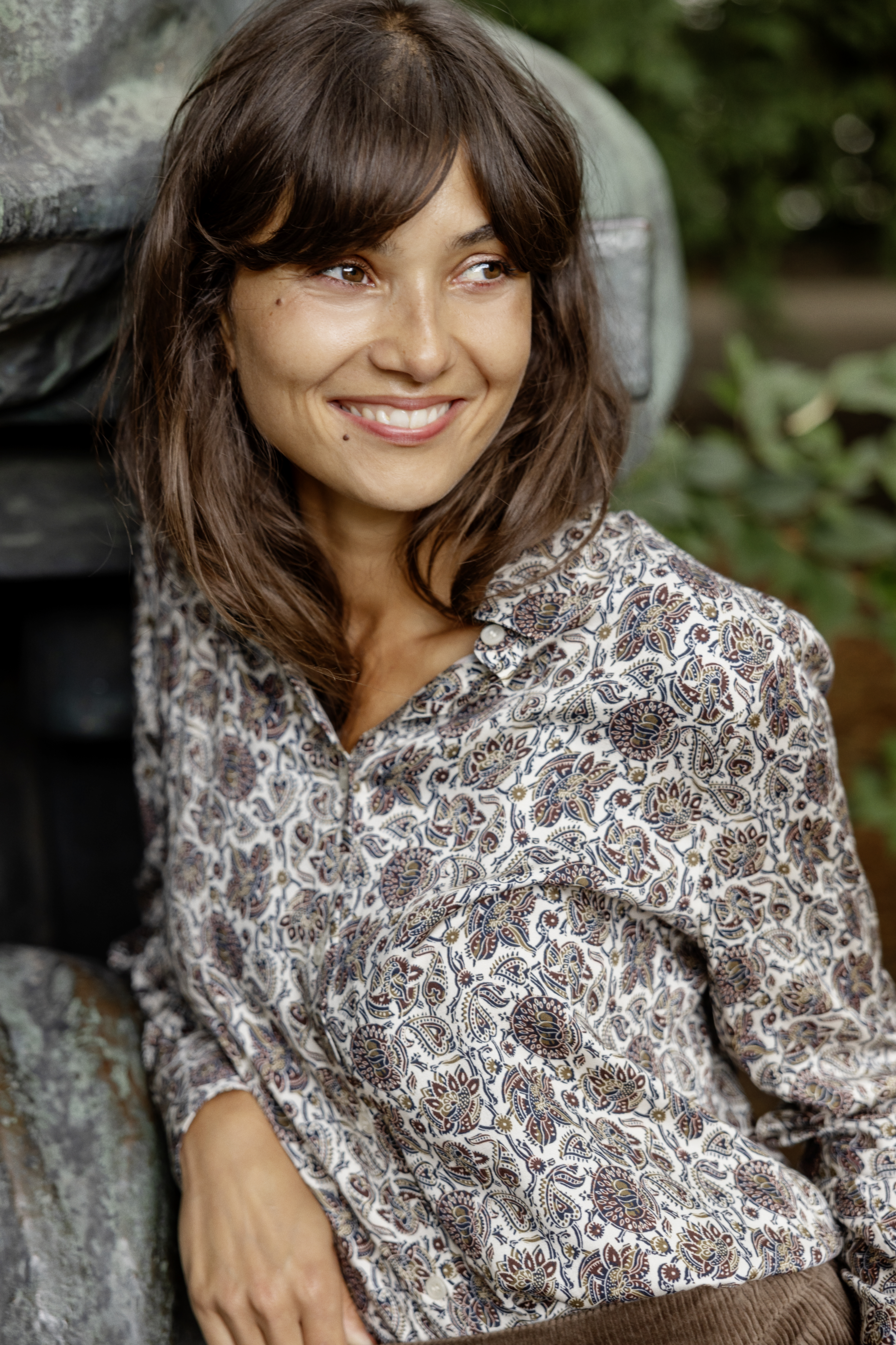 FRANSA GLADIS RÅHVID Bluse 3